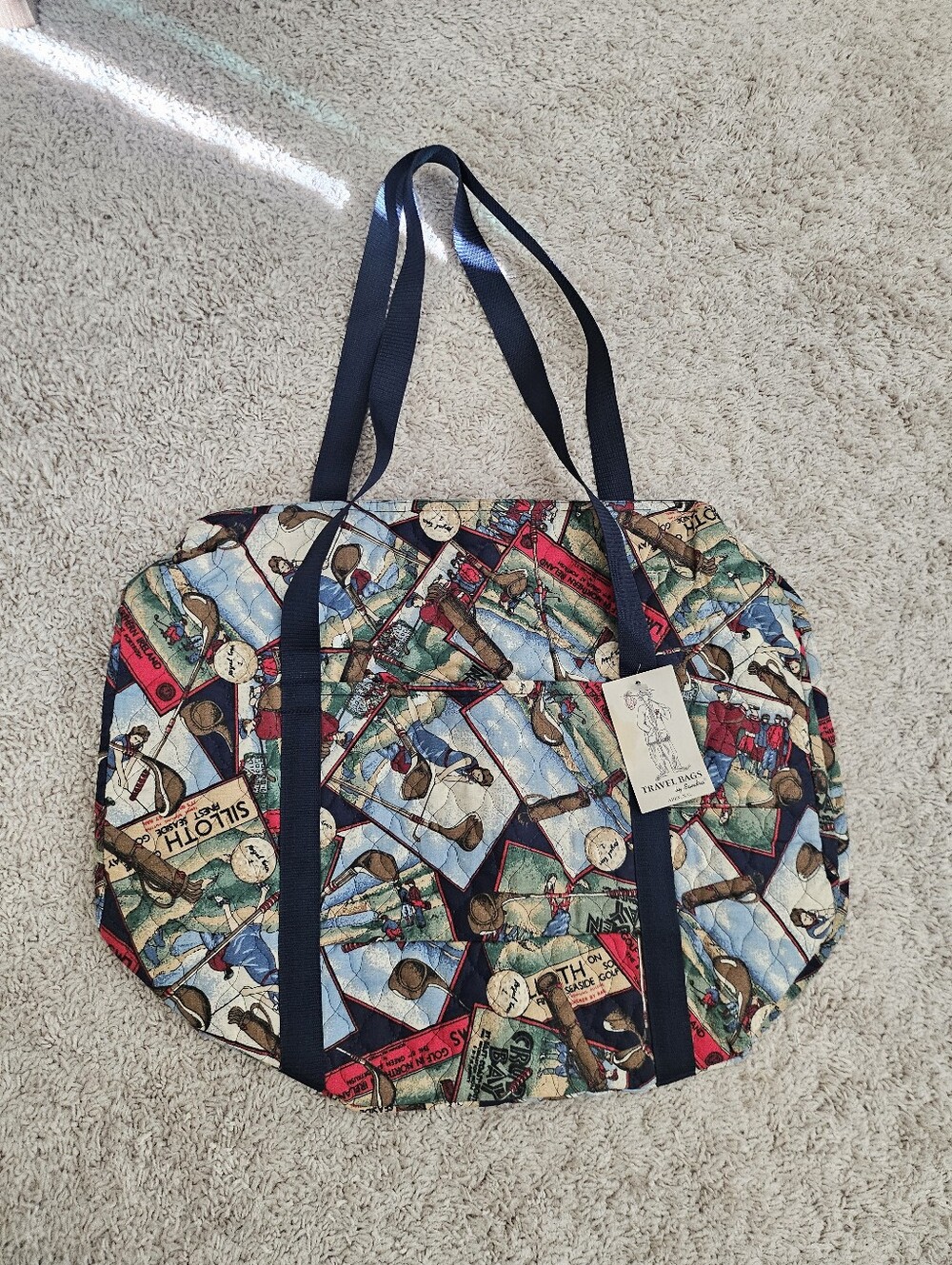 Vintage Cotton Golf Duffle
